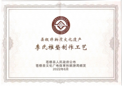 喜報！恭賀李氏椎墊成功申請非物質(zhì)文化遺產(chǎn)
